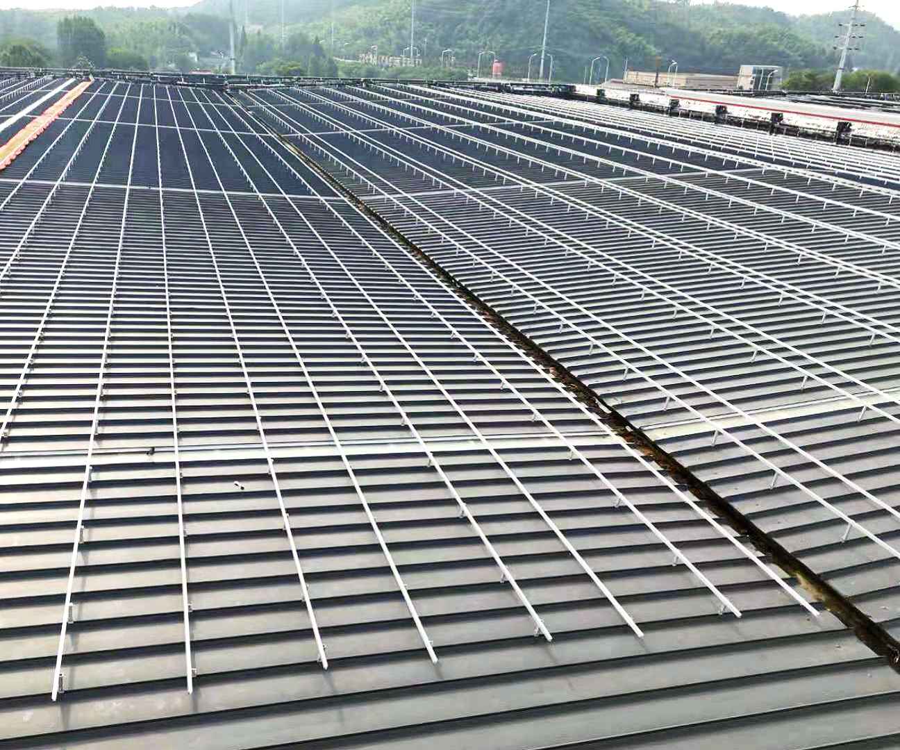 铁皮屋顶太阳能结构7.9MW